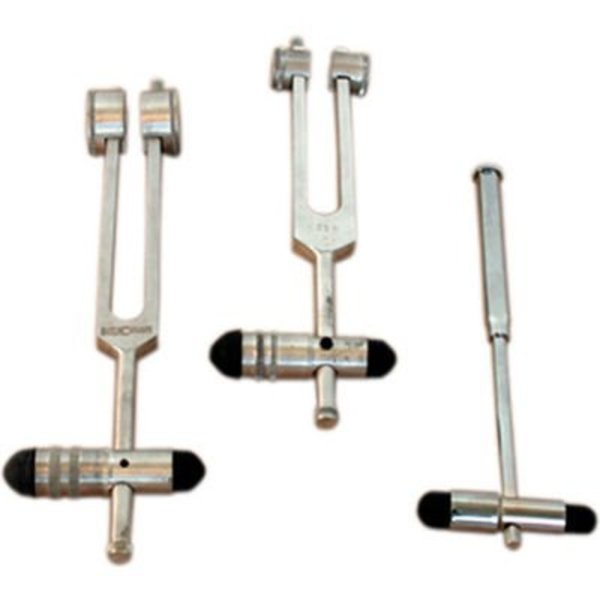 Fabrication Enterprises Baseline® Neurological Buck Hammer with 128 cps Tuning Fork 12-1511